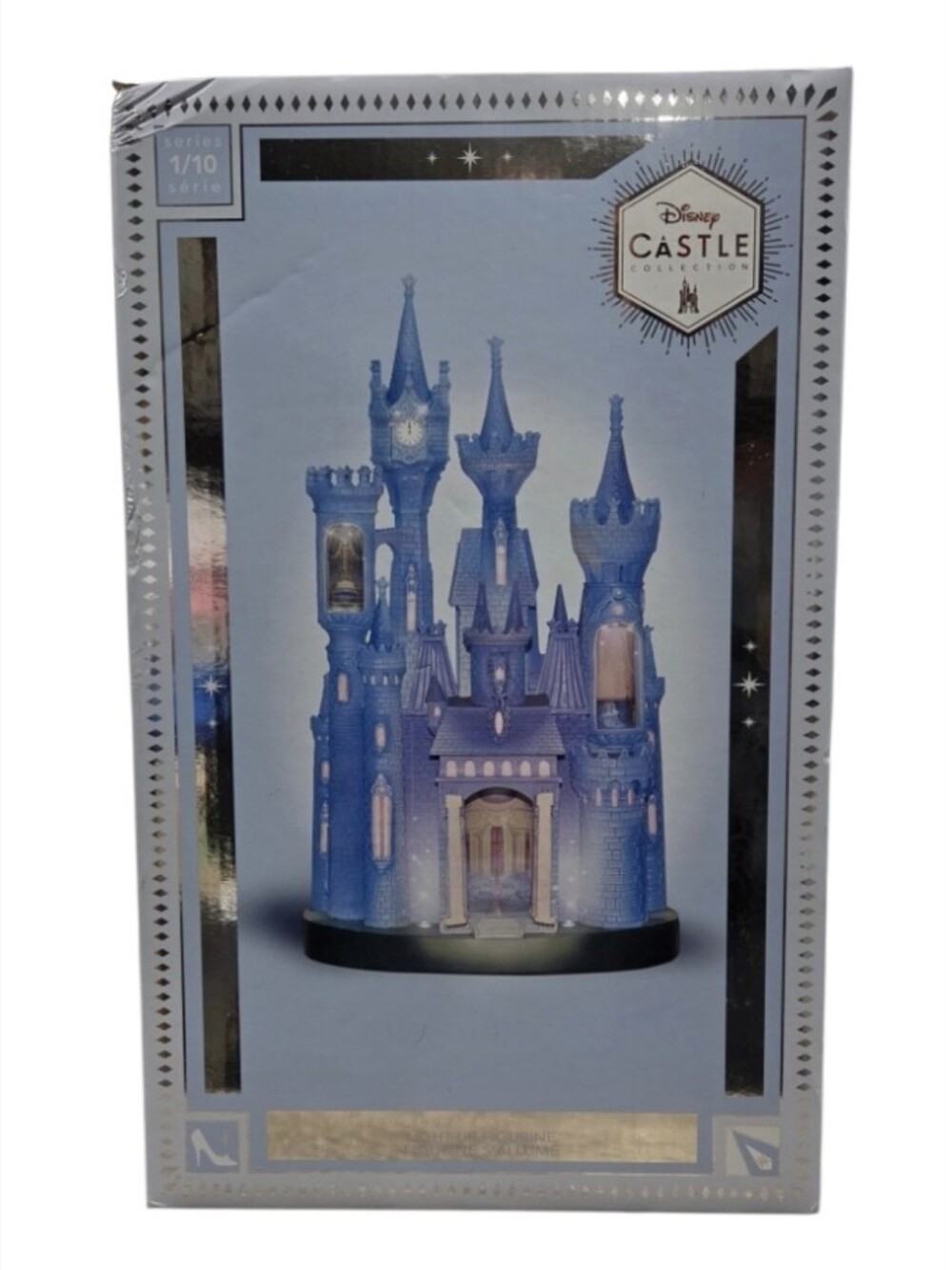 2020 Disney Castle Collection Cinderella Castle Light-Up Figurine (Series 1/10)